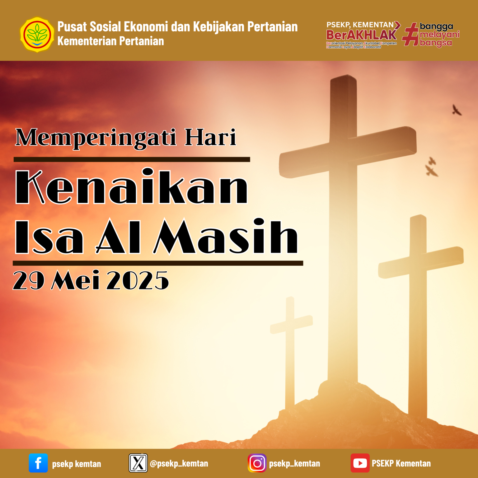 Memperingati Hari Kenaikan Isa Al Masih