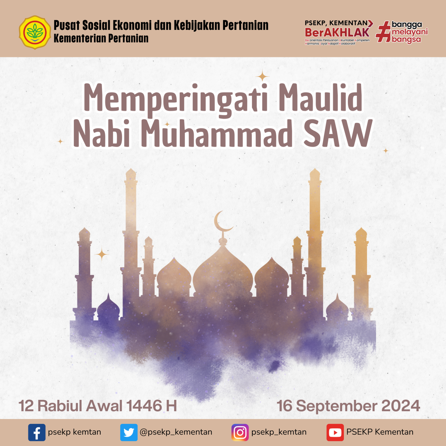 Memperingati Maulid Nabi Muhammad SAW