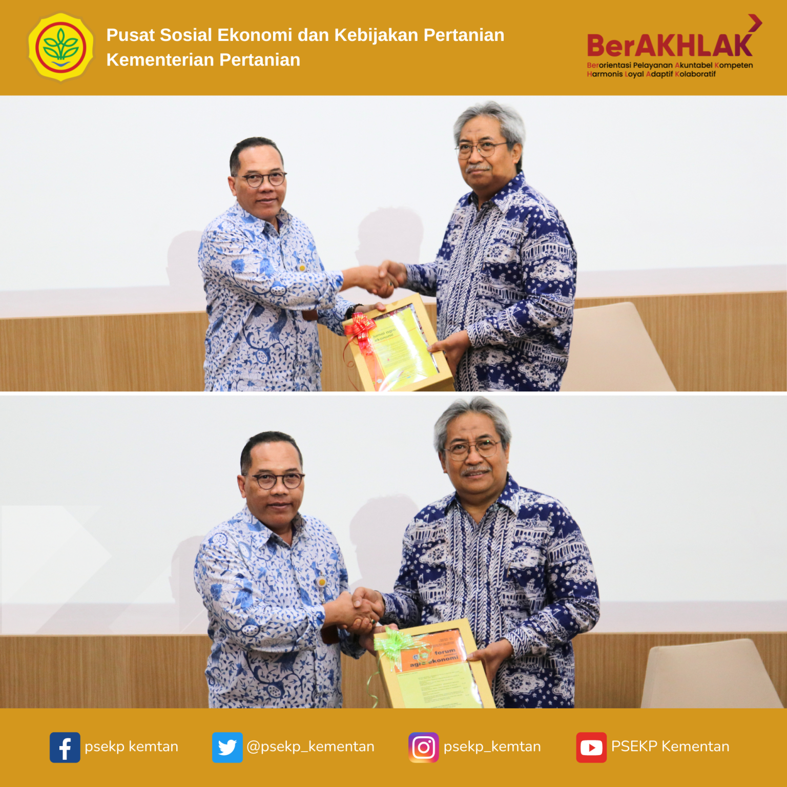 Alih Kelola Jurnal PSEKP  JAE dan FAE  kepada Perhimpunan Profesi PERHEPI
