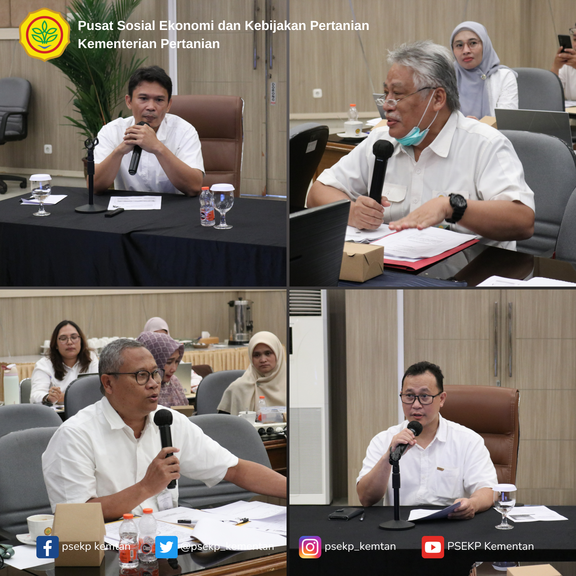 Pembahasan isu strategis kebijakan pertanian