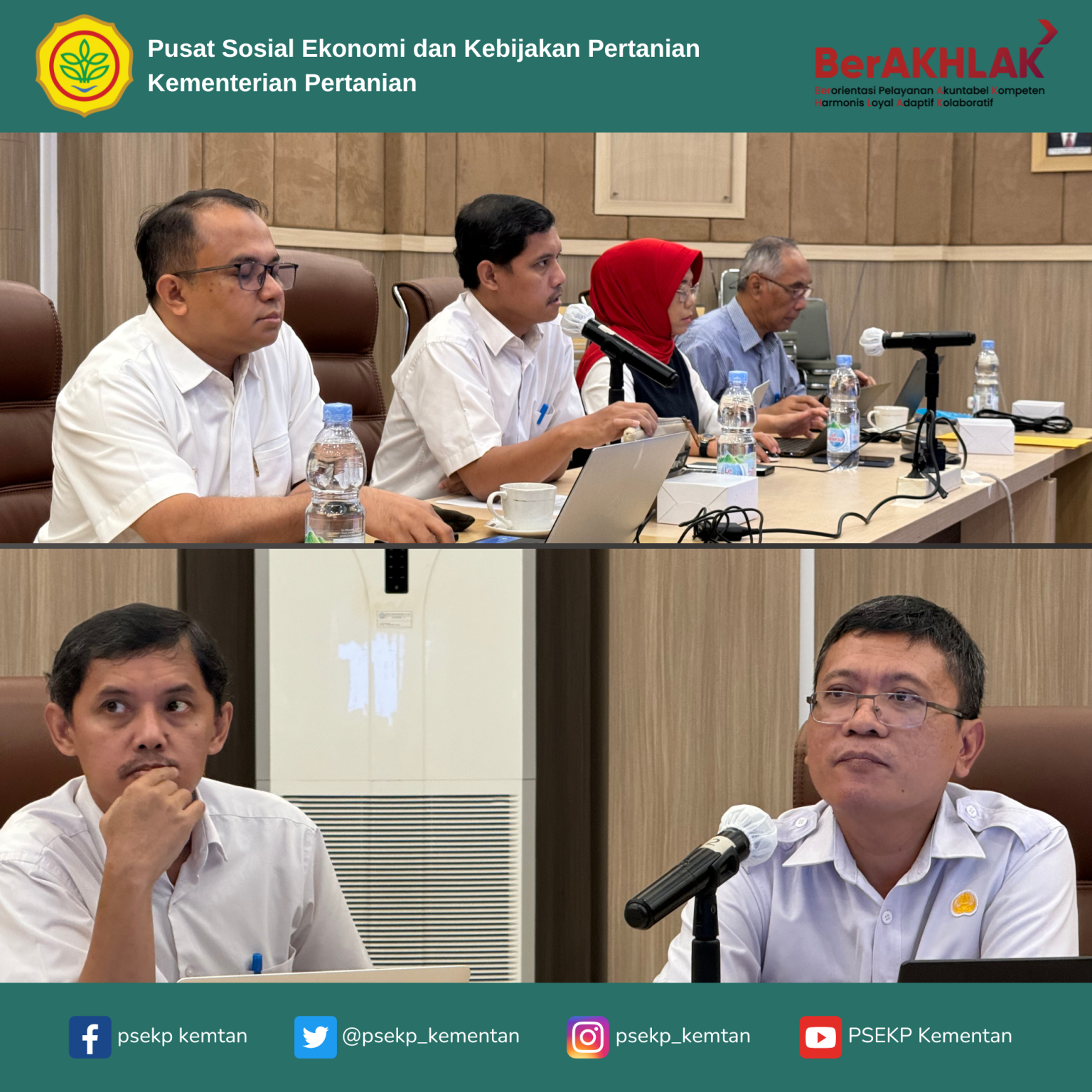 Rancang Kinerja, PSEKP Gelar Rapat Koordinasi Program Kerja TA. 2024 dan Sosialisasi e-Perjadin