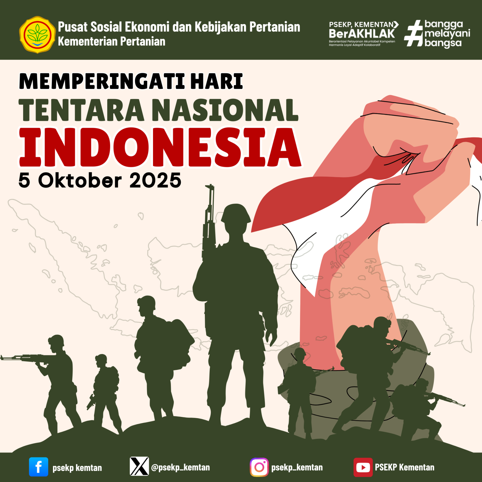 Memperingati HUT TNI ke-80