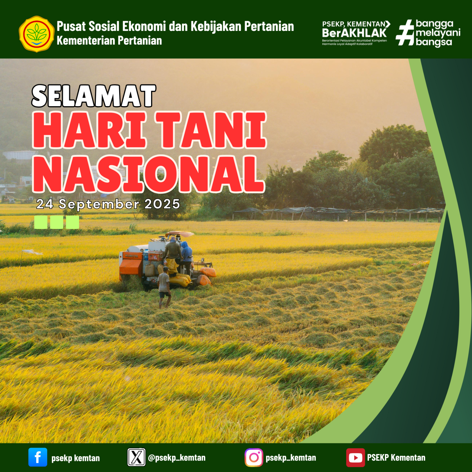 Selamat Hari Tani Nasional
