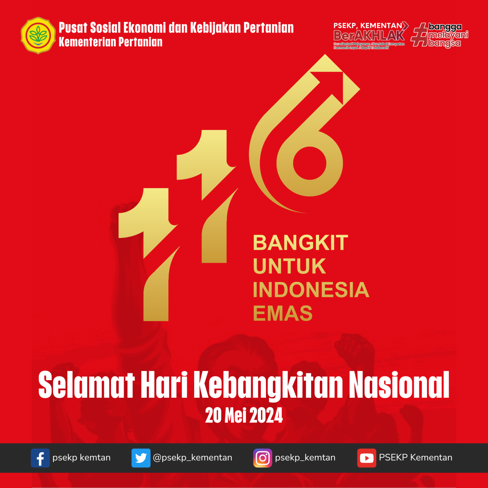 Memperingati hari Kebangkitan nasional    Bangkit untuk Indonesia Emas