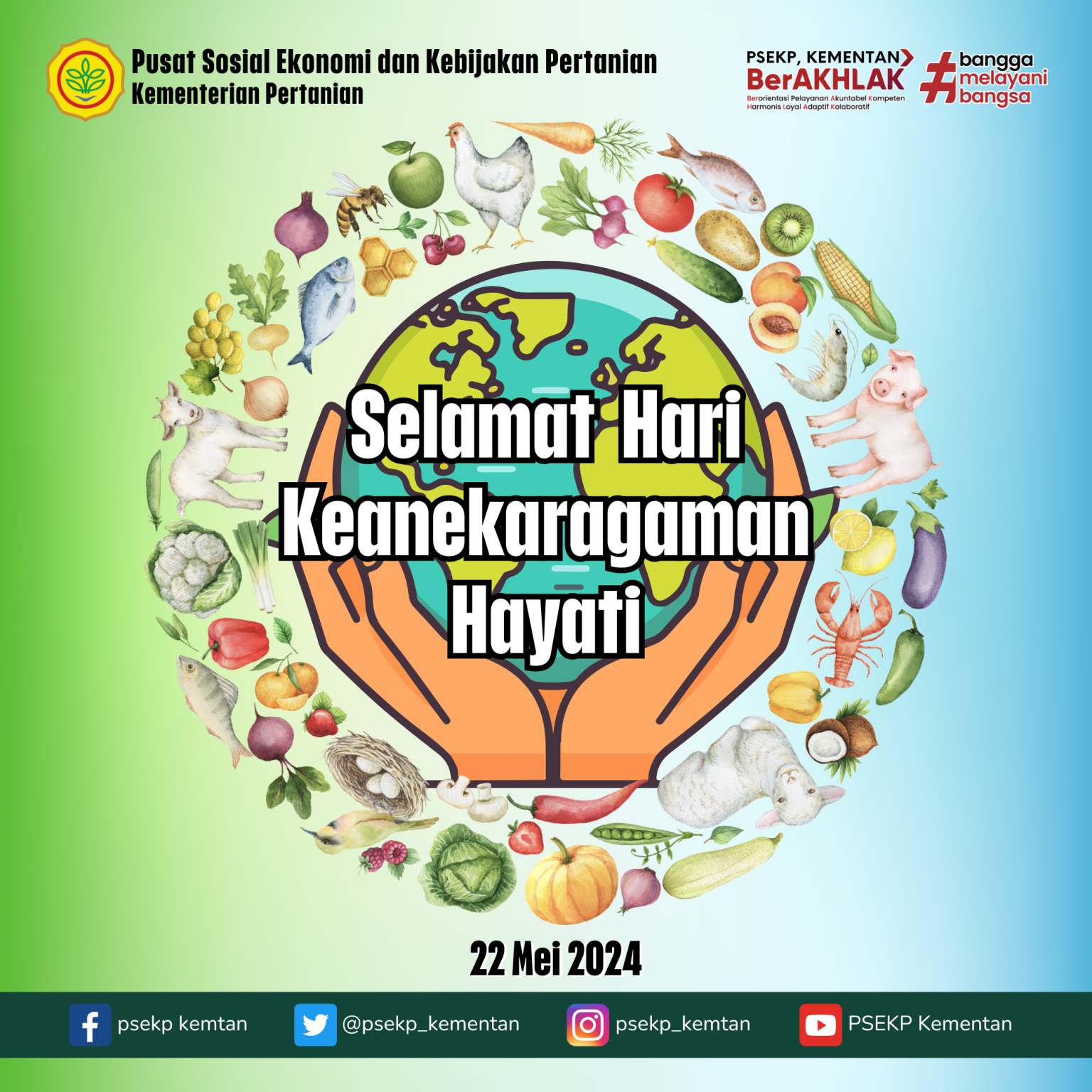 Memperingati hari Keanekaragaman Hayati, 22 Mei 2024