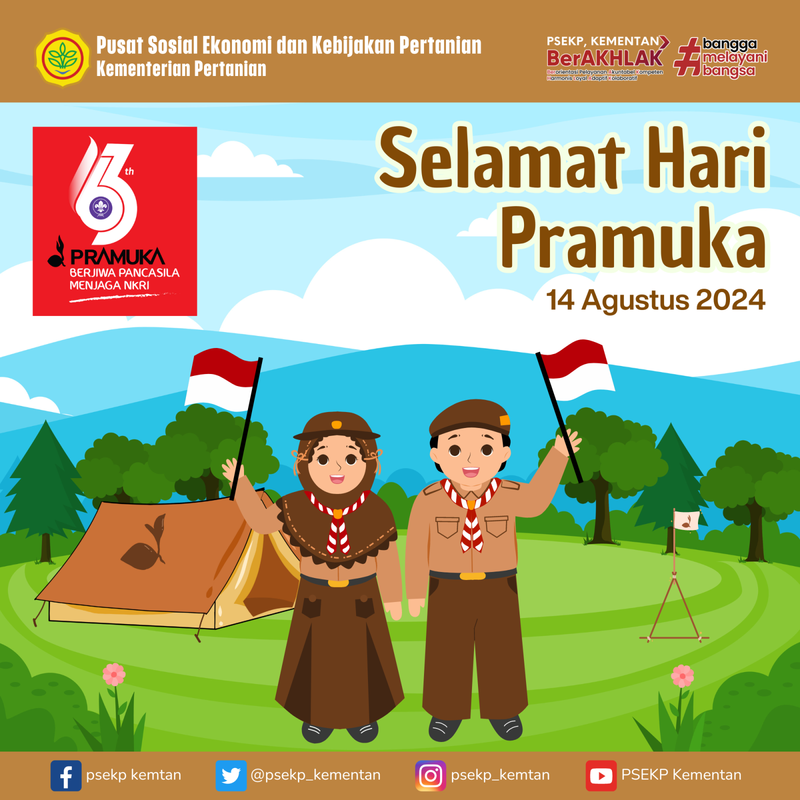 Memperingati Hari Pramuka ke 63