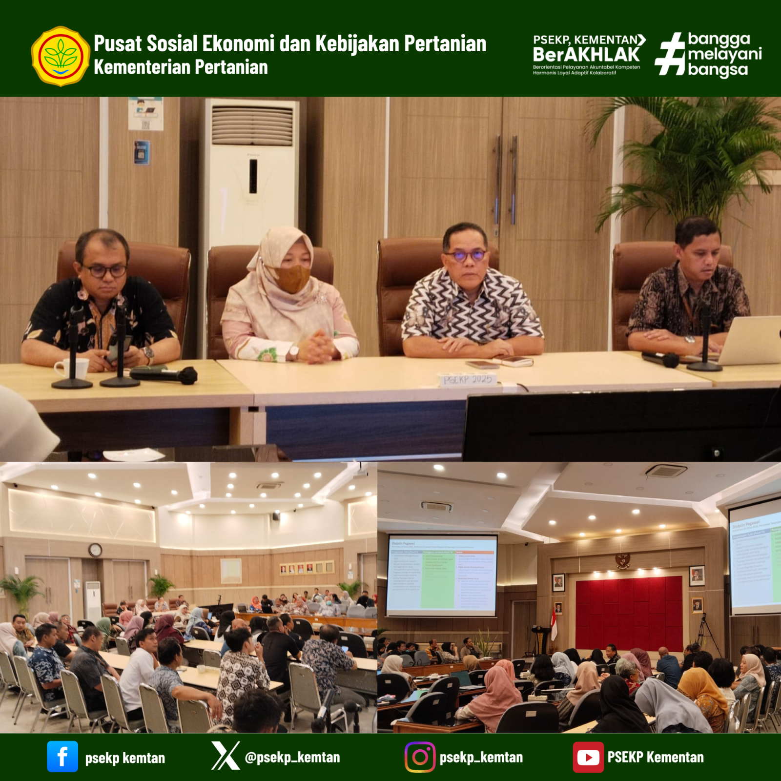 Coffee Morning PSEKP: Menyatukan Pemahaman Program dan Disiplin Kerja