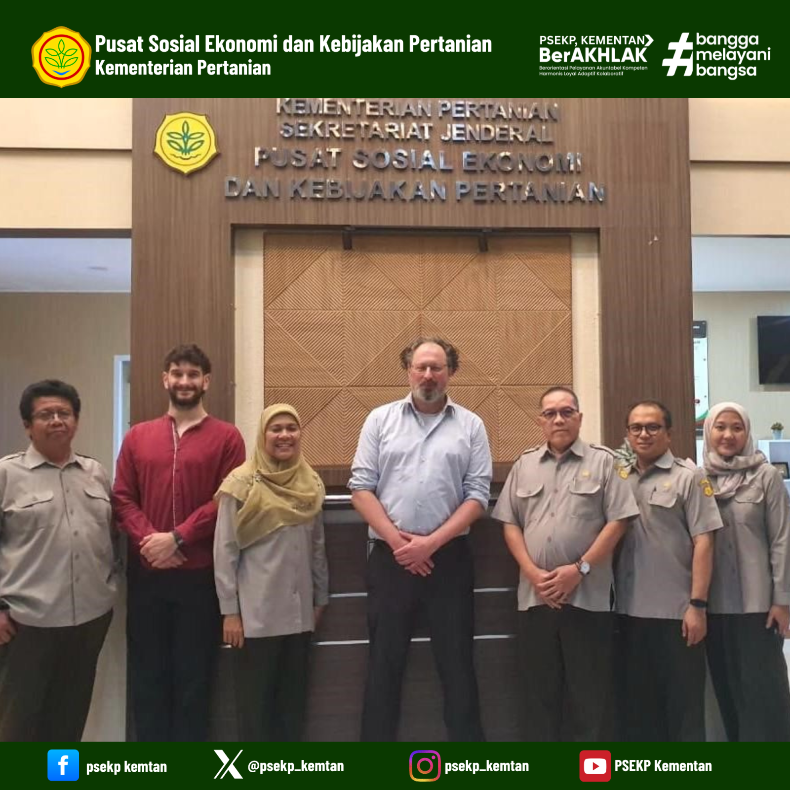 Perkuat Kolaborasi Riset Kebijakan Pertanian, PSEKP Terima Kunjungan Technical University of Munich  TUM