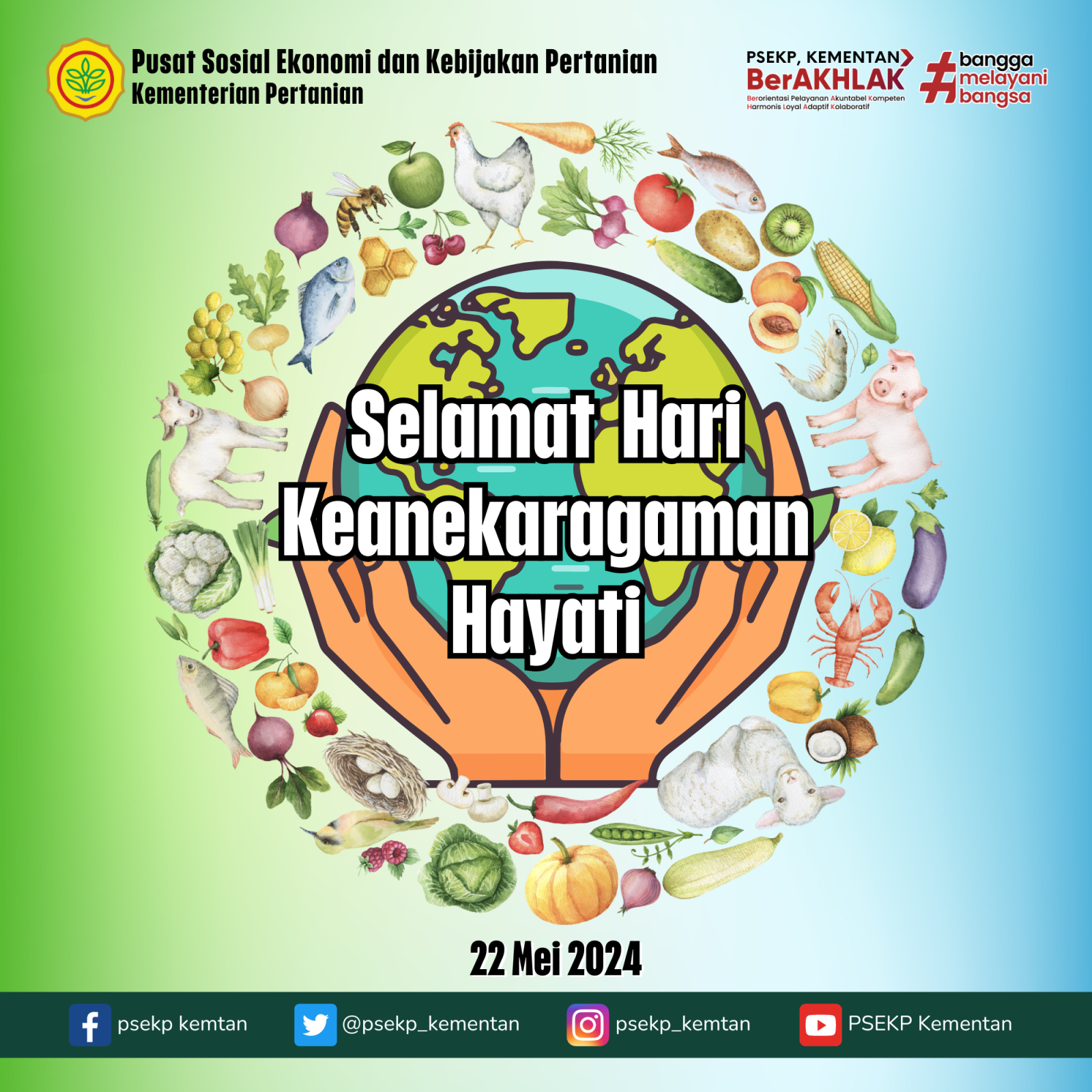 Memperingati hari Keanekaragaman Hayati, 22 Mei 2024