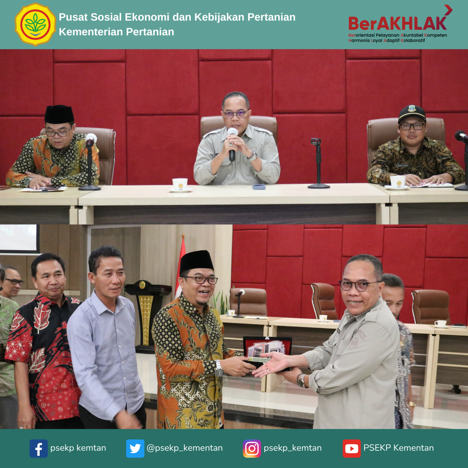 PSEKP Terima Kunjungan Kerja dari Komisi II DPRD Provinsi Banten