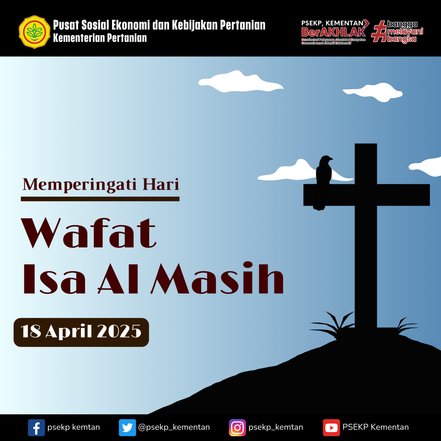 Memperingati hari wafat Isa Al Masih