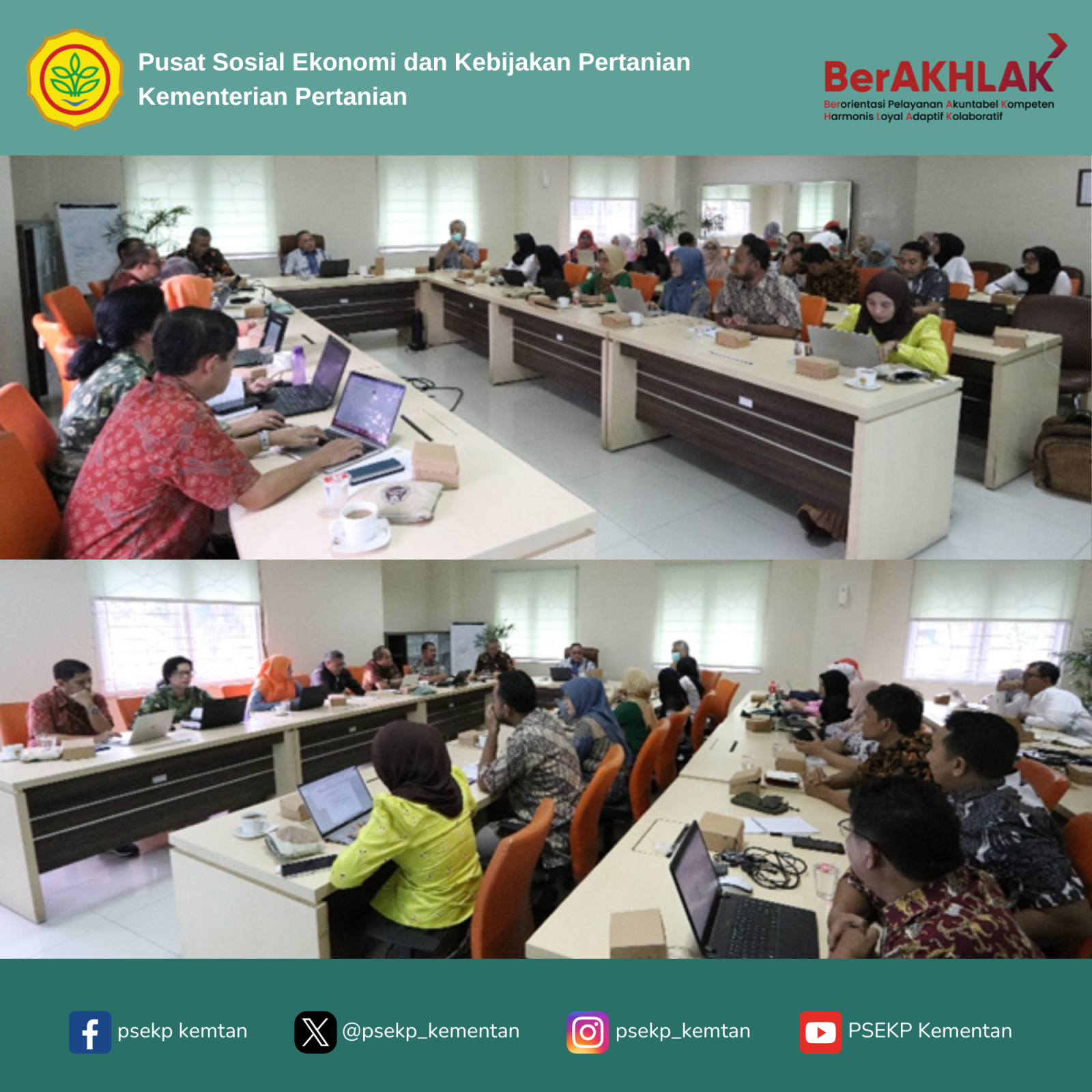 PSEKP Bahas Rencana Kajian Kebijakan Pertanian